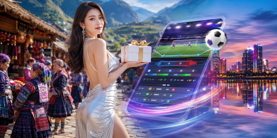 Người chơi sử dụng ứng dụng với khuyến mãi tại Sapa